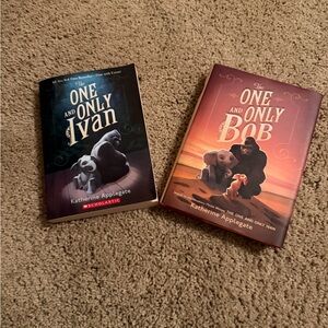 Scholastic The One and Only Ivan & Bob Book Duo - Blue and Red Covers